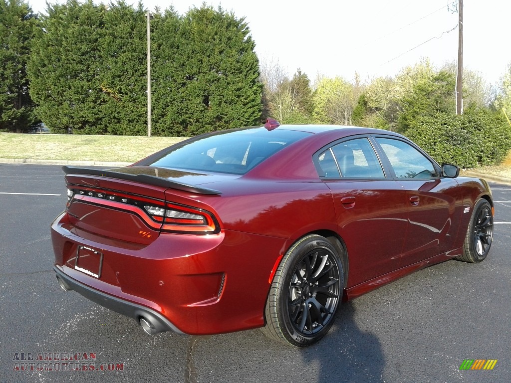 2018 Charger R/T Scat Pack - Octane Red Pearl / Black photo #6