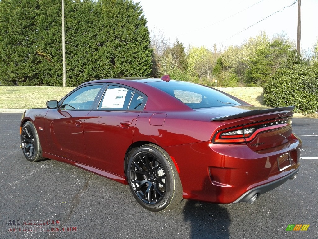 2018 Charger R/T Scat Pack - Octane Red Pearl / Black photo #8