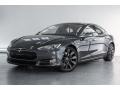 Tesla Model S P85D Performance Grey Metallic photo #13