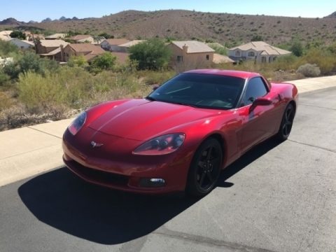 Magnetic Red Metallic 2005 Chevrolet Corvette Coupe