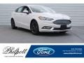 Ford Fusion SE White Platinum photo #1