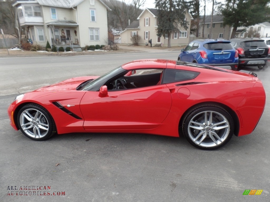 2019 Corvette Stingray Coupe - Torch Red / Adrenaline Red photo #17