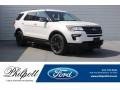Ford Explorer XLT White Platinum photo #1