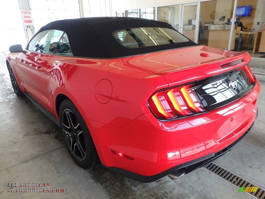 2018 Mustang EcoBoost Premium Convertible - Race Red / Ebony photo #3