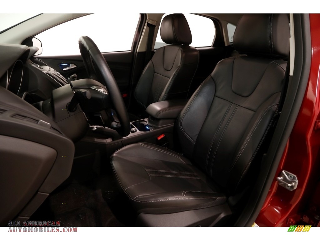 2014 Focus SE Hatchback - Ruby Red / Charcoal Black photo #5