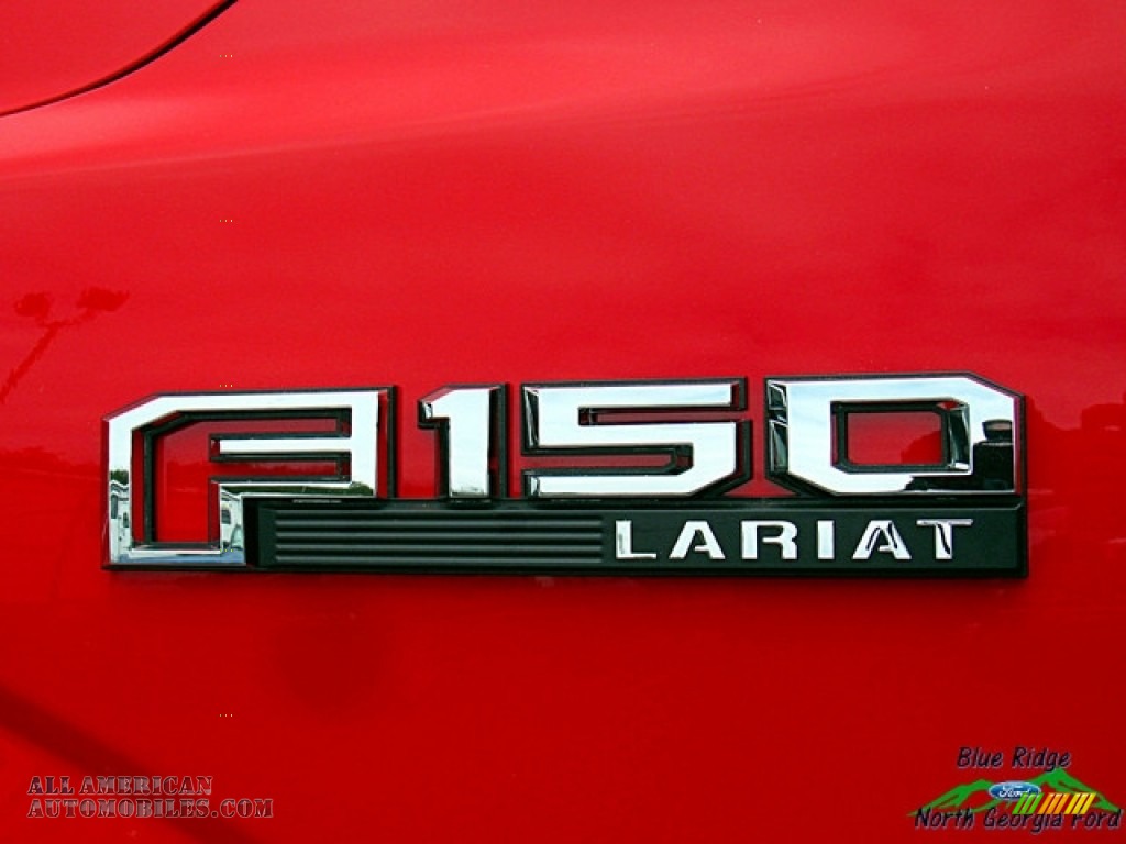 2018 F150 Lariat SuperCrew 4x4 - Race Red / Black photo #38