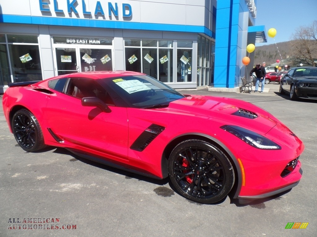 2019 Corvette Z06 Coupe - Torch Red / Black photo #16