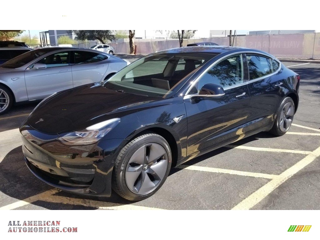 Black / Black Tesla Model 3 Long Range