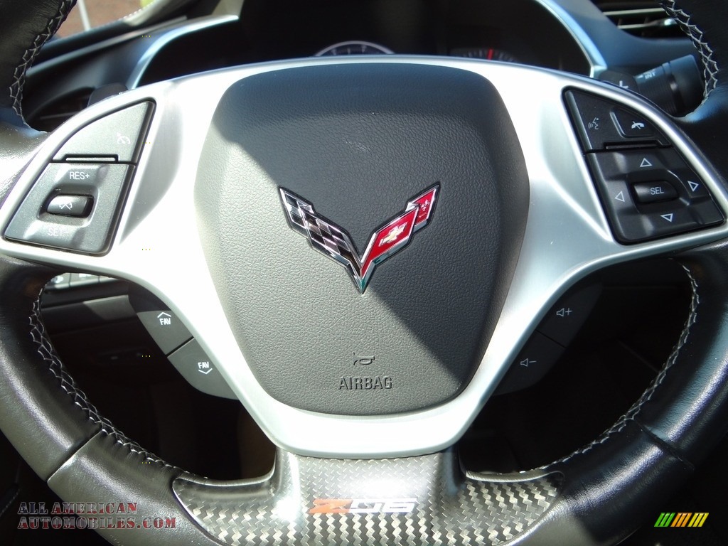 2016 Corvette Z06 Coupe - Blade Silver Metallic / Jet Black photo #31