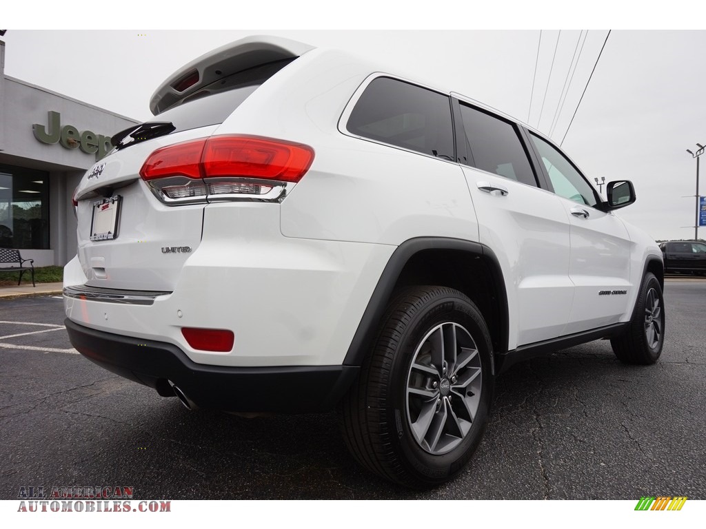 2018 Grand Cherokee Limited - Bright White / Black/Light Frost Beige photo #13