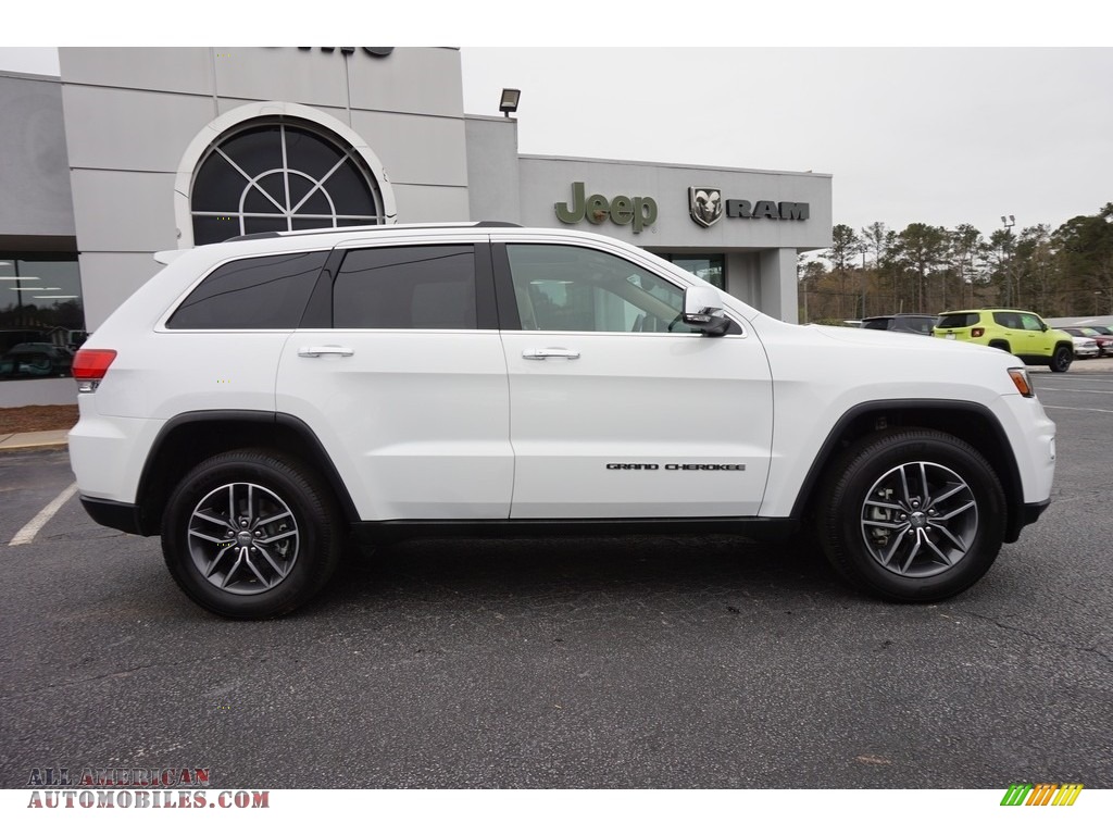 2018 Grand Cherokee Limited - Bright White / Black/Light Frost Beige photo #14