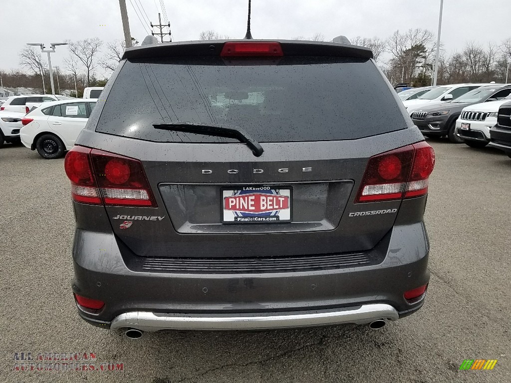 2018 Journey Crossroad AWD - Granite Pearl / Black photo #5