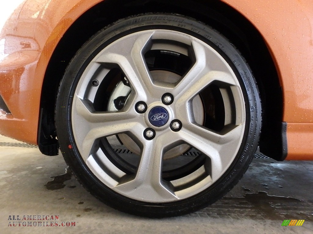2018 Fiesta ST Hatchback - Orange Spice / Charcoal Black photo #5