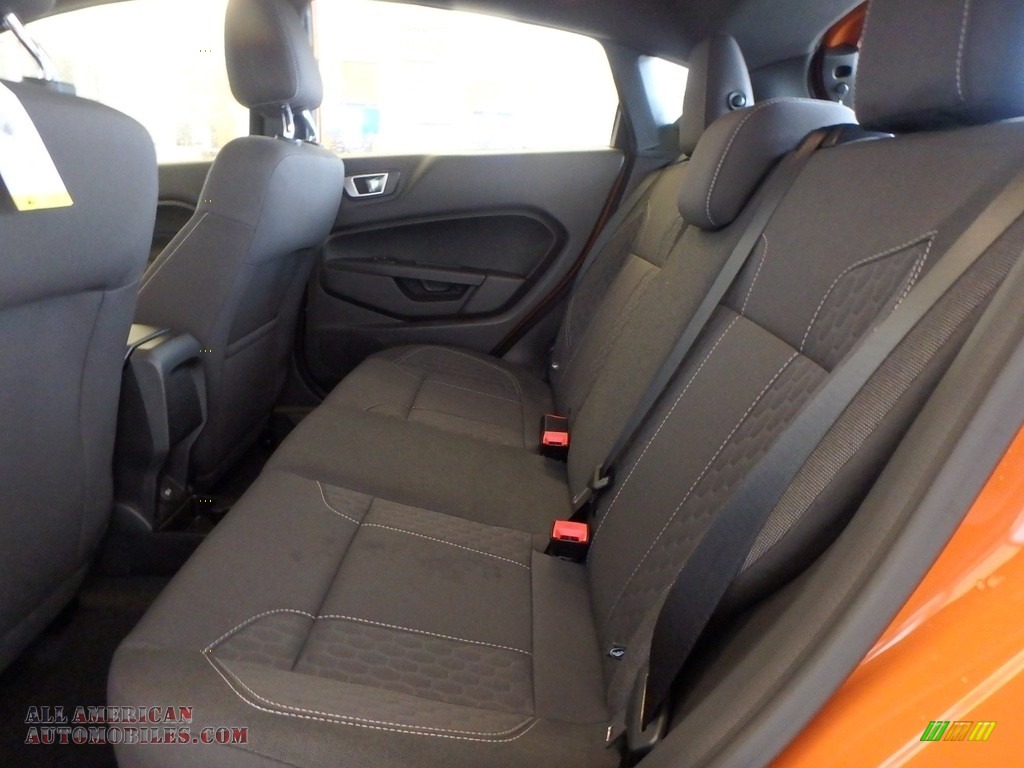2018 Fiesta ST Hatchback - Orange Spice / Charcoal Black photo #7