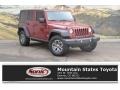 Jeep Wrangler Unlimited Rubicon 4x4 Deep Cherry Red Crystal Pearl photo #1