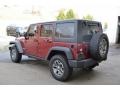 Jeep Wrangler Unlimited Rubicon 4x4 Deep Cherry Red Crystal Pearl photo #5