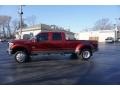 Ford F350 Super Duty Lariat Crew Cab 4x4 Dually Ruby Red Metallic photo #10