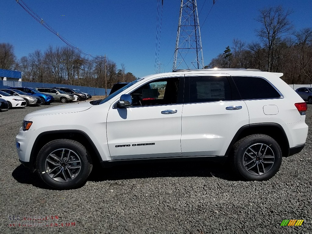 2018 Grand Cherokee Limited 4x4 - Bright White / Black photo #3