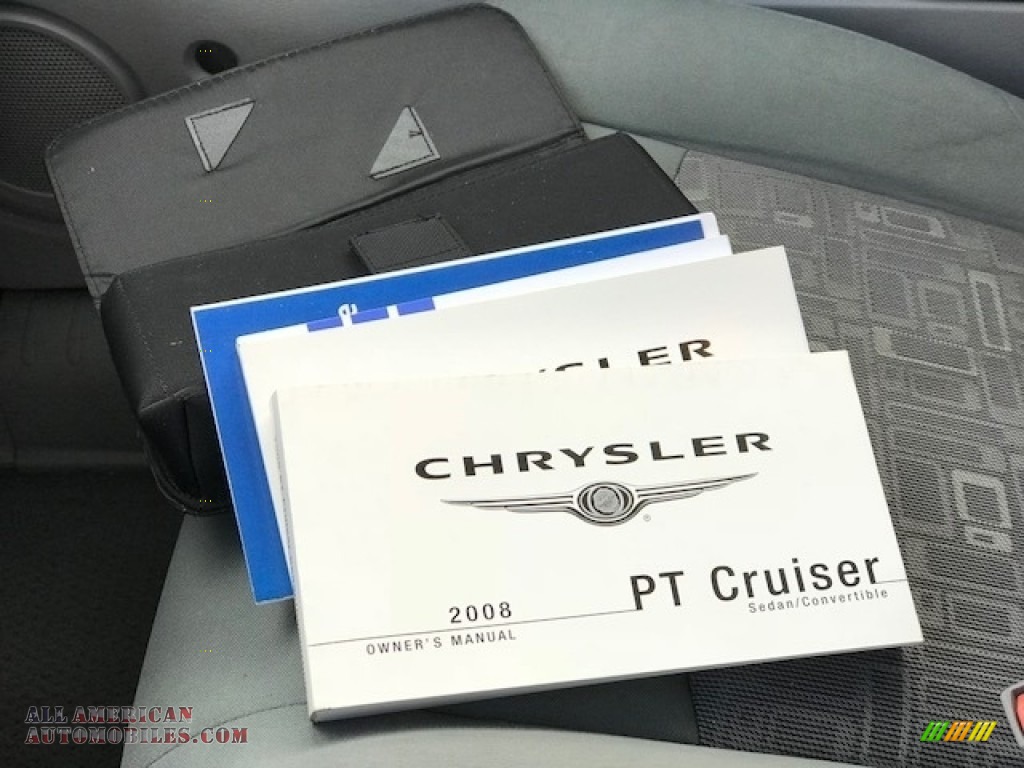 2008 PT Cruiser LX - Brilliant Black Crystal Pearl / Pastel Slate Gray photo #20