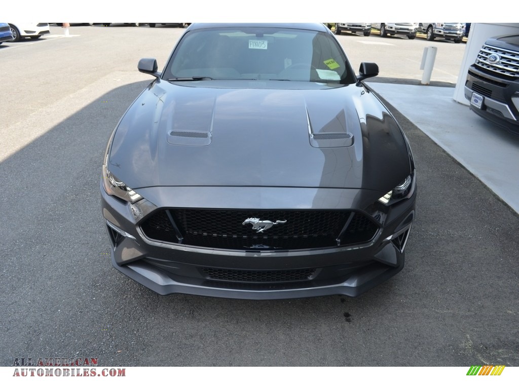 2018 Mustang GT Fastback - Magnetic / Ebony photo #4