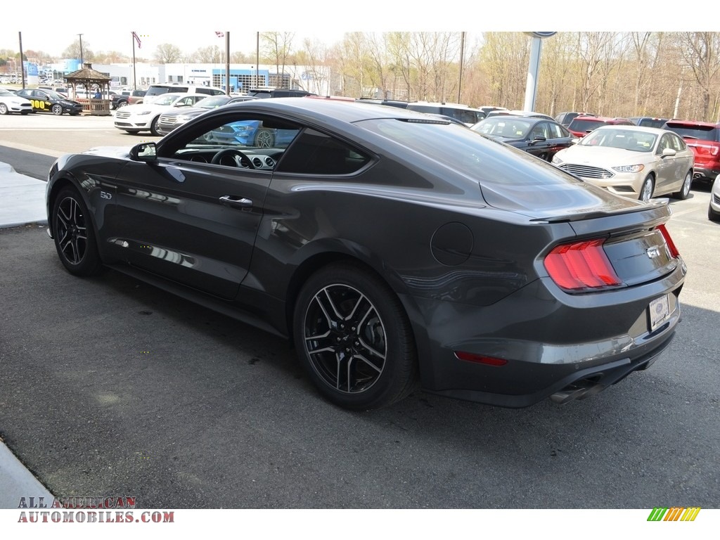 2018 Mustang GT Fastback - Magnetic / Ebony photo #15