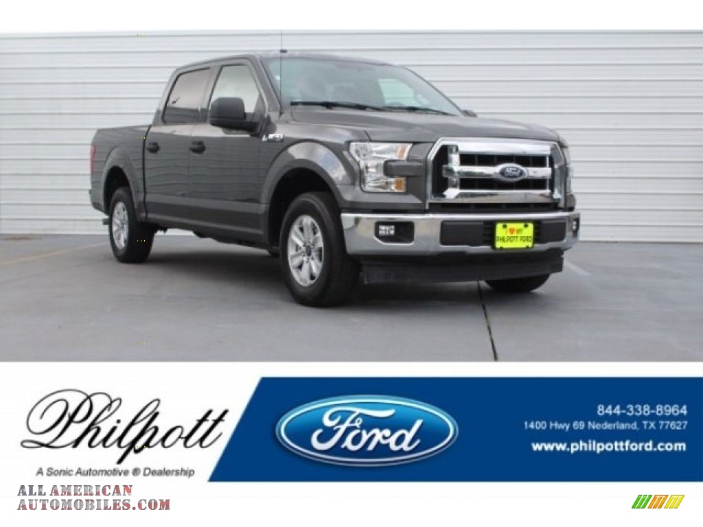 Magnetic / Earth Gray Ford F150 XLT SuperCrew