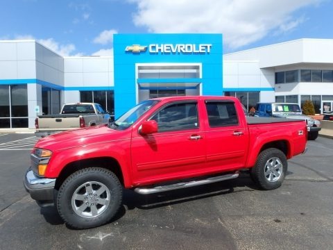 2006 Chevrolet Colorado Z71 Regular Cab 4x4 In Victory Red