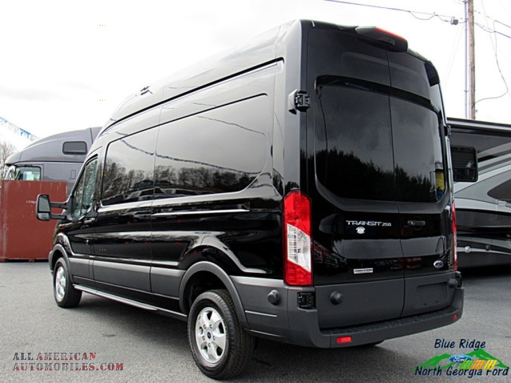2018 Transit Van 250 HR Long - Shadow Black / Charcoal Black photo #3