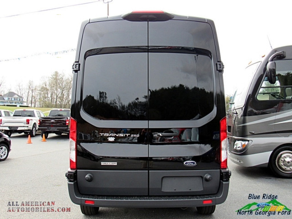 2018 Transit Van 250 HR Long - Shadow Black / Charcoal Black photo #4