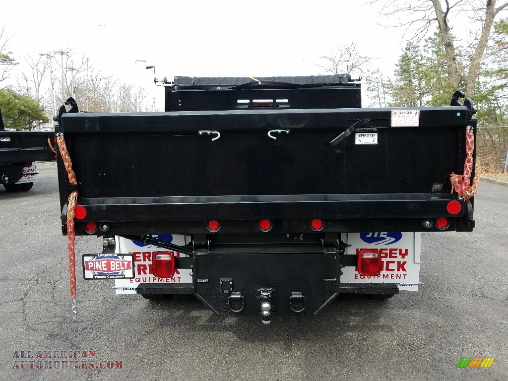 2018 Silverado 3500HD Work Truck Regular Cab 4x4 Dump Truck - Summit White / Dark Ash/Jet Black photo #5