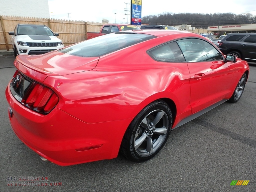 2015 Mustang V6 Coupe - Race Red / Ebony photo #5