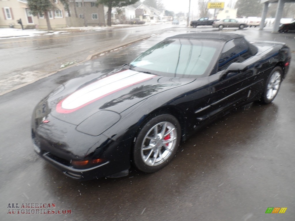1999 Corvette Convertible - Black / Black photo #2