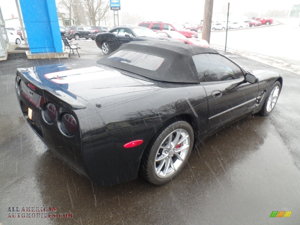 1999 Corvette Convertible - Black / Black photo #6
