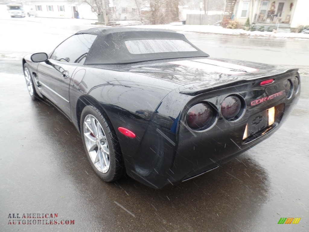 1999 Corvette Convertible - Black / Black photo #8