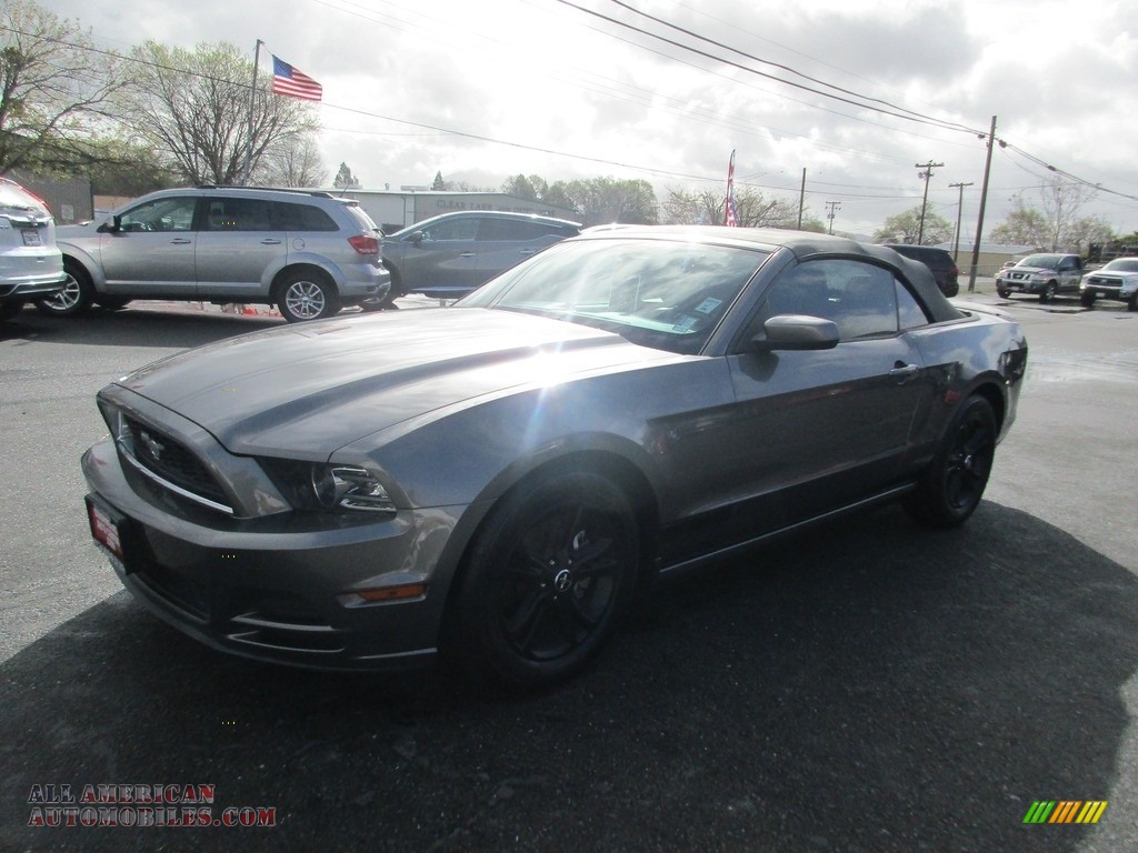 2014 Mustang V6 Convertible - Sterling Gray / Charcoal Black photo #3