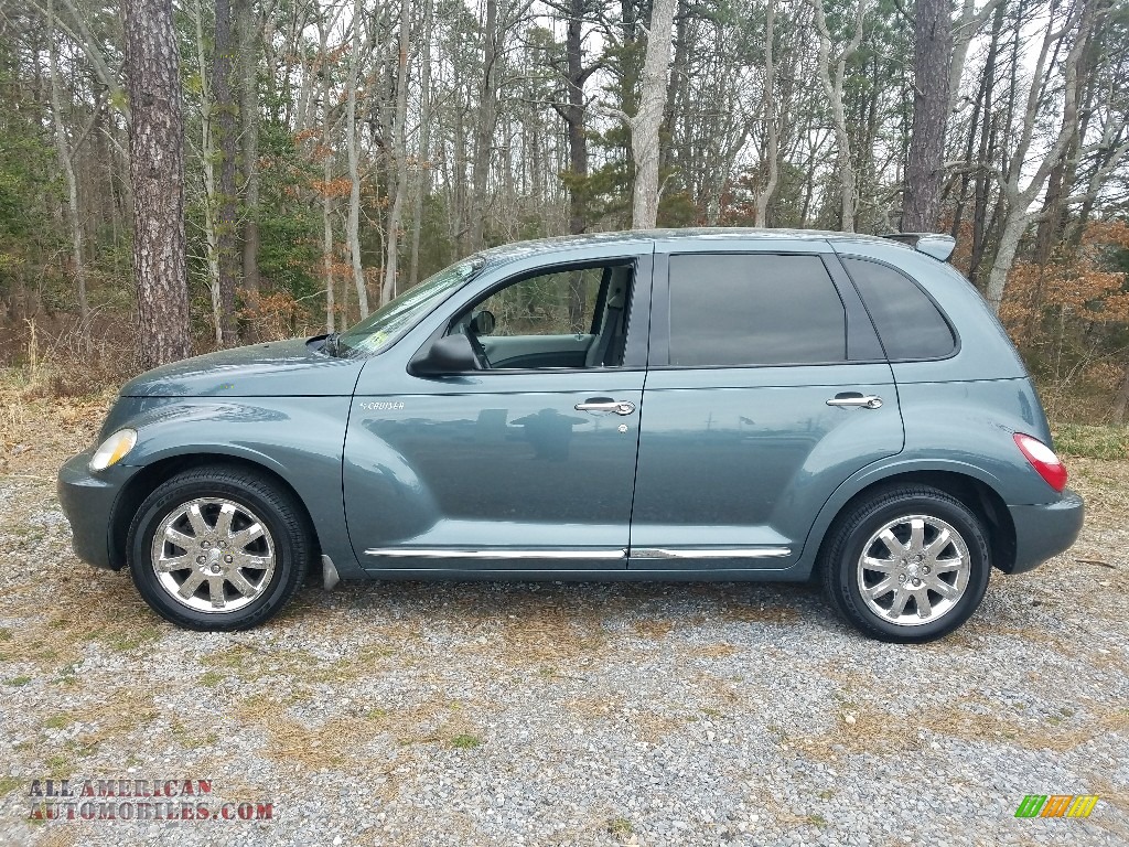 2006 PT Cruiser Limited - Magnesium Green Pearl / Pastel Slate Gray photo #2