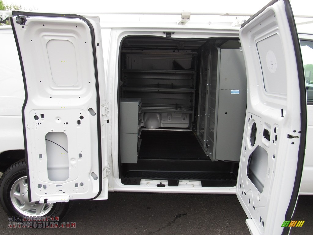 2012 E Series Van E150 Cargo - Oxford White / Medium Flint photo #16