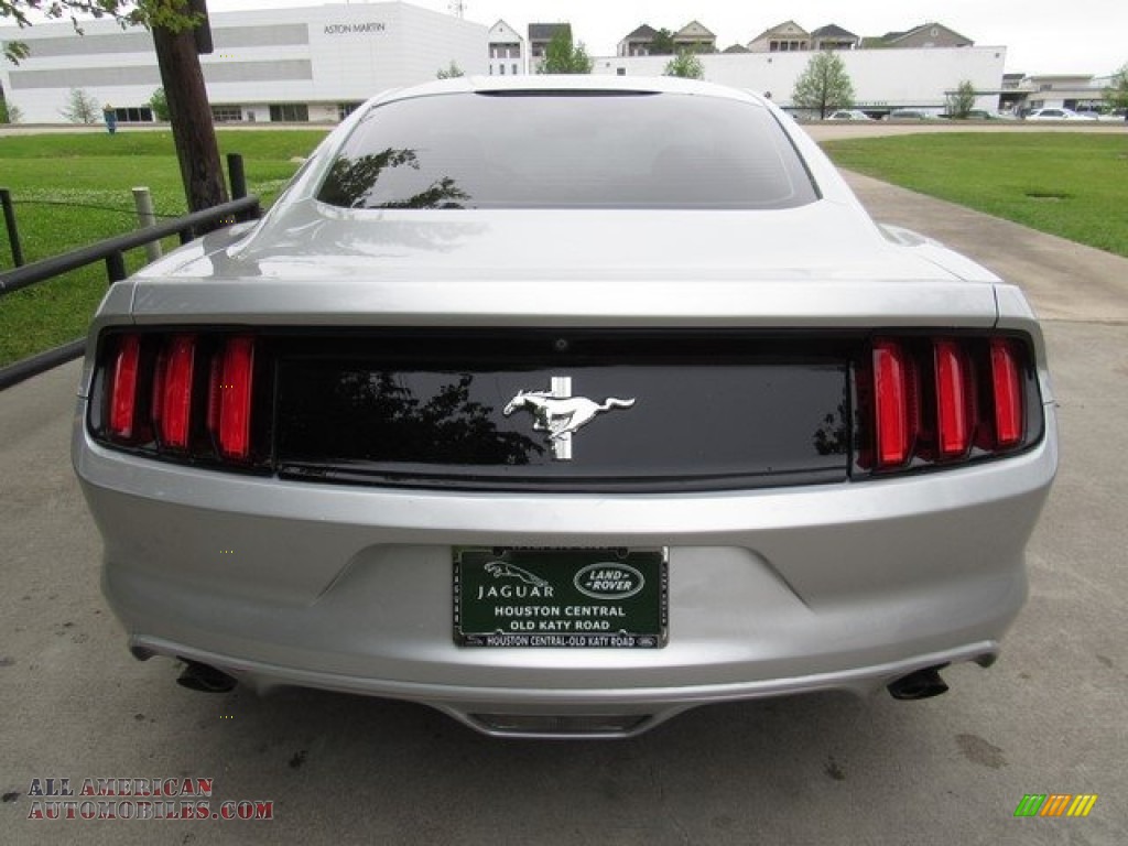 2015 Mustang V6 Coupe - Ingot Silver Metallic / Ebony photo #8