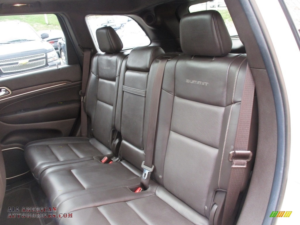 2014 Grand Cherokee Summit 4x4 - Cashmere Pearl / Summit Grand Canyon Jeep Brown Natura Leather photo #13