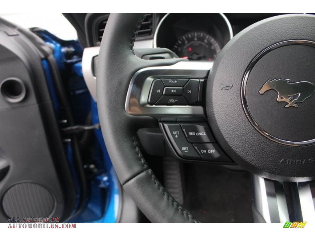 2018 Mustang GT Fastback - Lightning Blue / Ebony photo #19