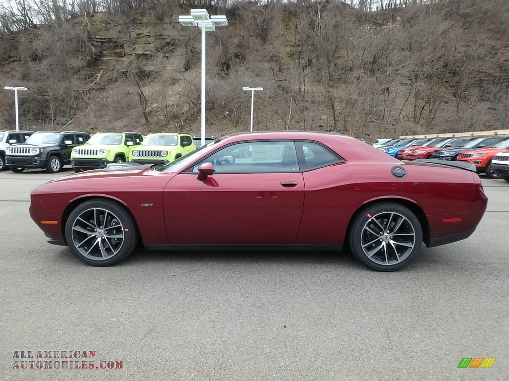 2018 Challenger R/T - Octane Red Pearl / Black photo #2