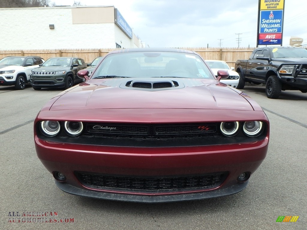 2018 Challenger R/T - Octane Red Pearl / Black photo #8