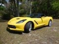 Chevrolet Corvette Stingray Convertible Corvette Racing Yellow Tintcoat photo #6