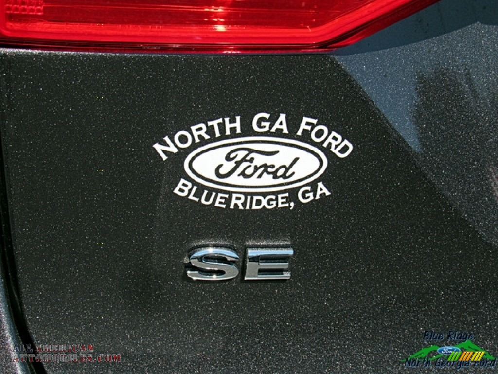 2018 Fiesta SE Sedan - Magnetic / Charcoal Black photo #34