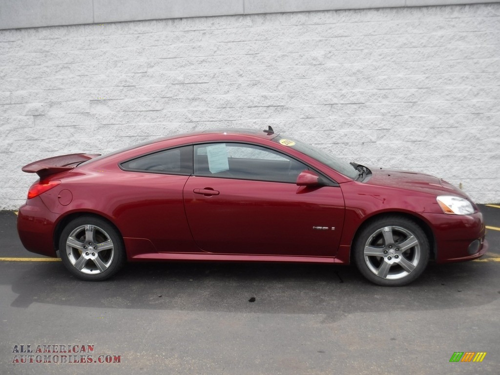 2008 G6 GXP Coupe - Performance Red Metallic / Light Taupe photo #2