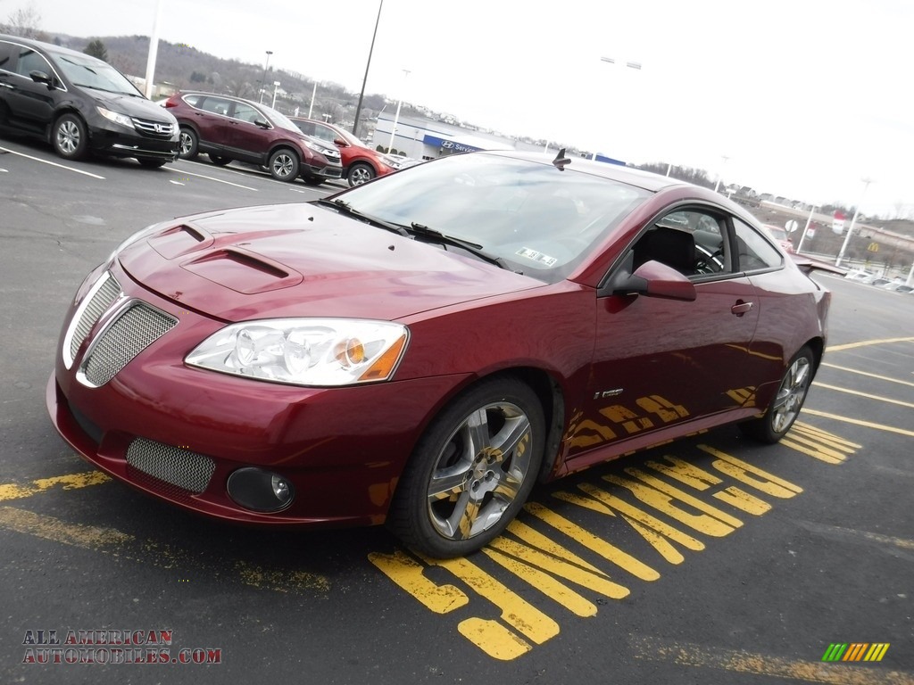 2008 G6 GXP Coupe - Performance Red Metallic / Light Taupe photo #6