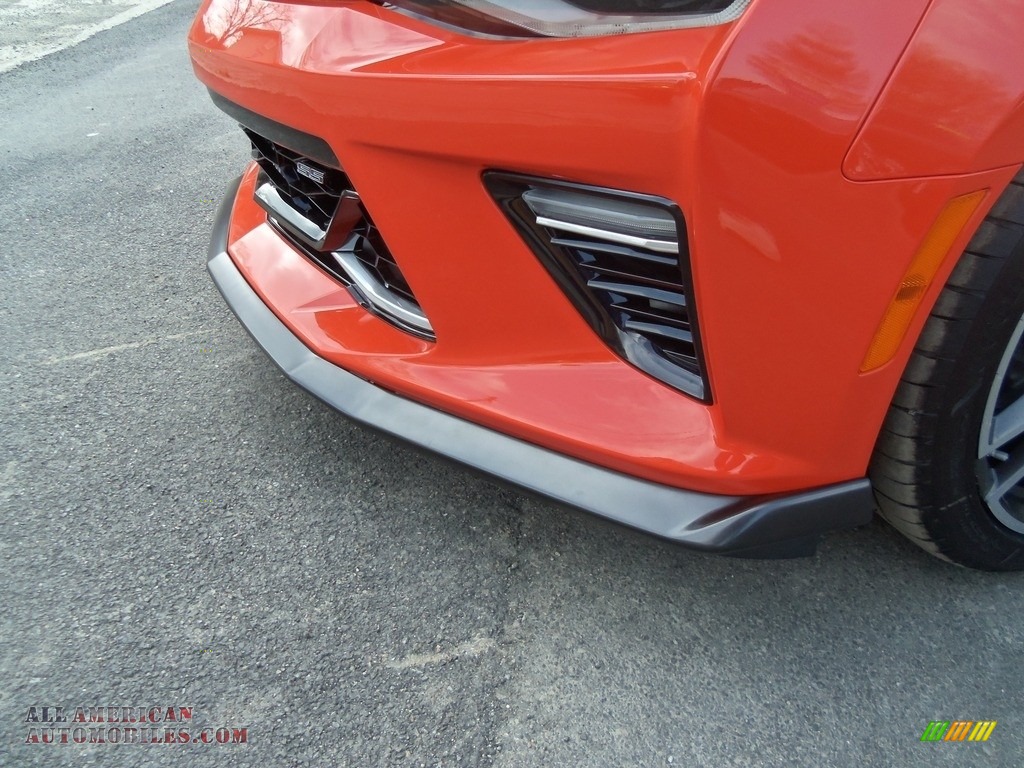 2018 Camaro SS Convertible Hot Wheels Package - Crush (Orange) / Jet Black/Orange Accents photo #49