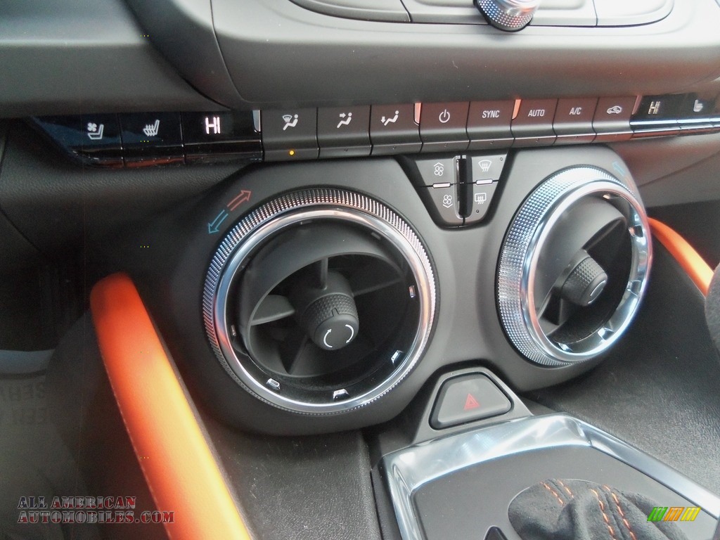 2018 Camaro SS Convertible Hot Wheels Package - Crush (Orange) / Jet Black/Orange Accents photo #62