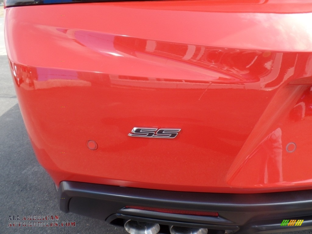 2018 Camaro SS Convertible Hot Wheels Package - Crush (Orange) / Jet Black/Orange Accents photo #74
