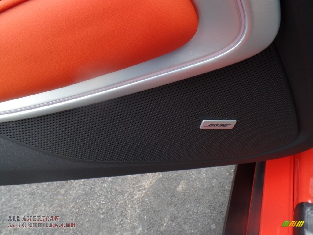 2018 Camaro SS Convertible Hot Wheels Package - Crush (Orange) / Jet Black/Orange Accents photo #89